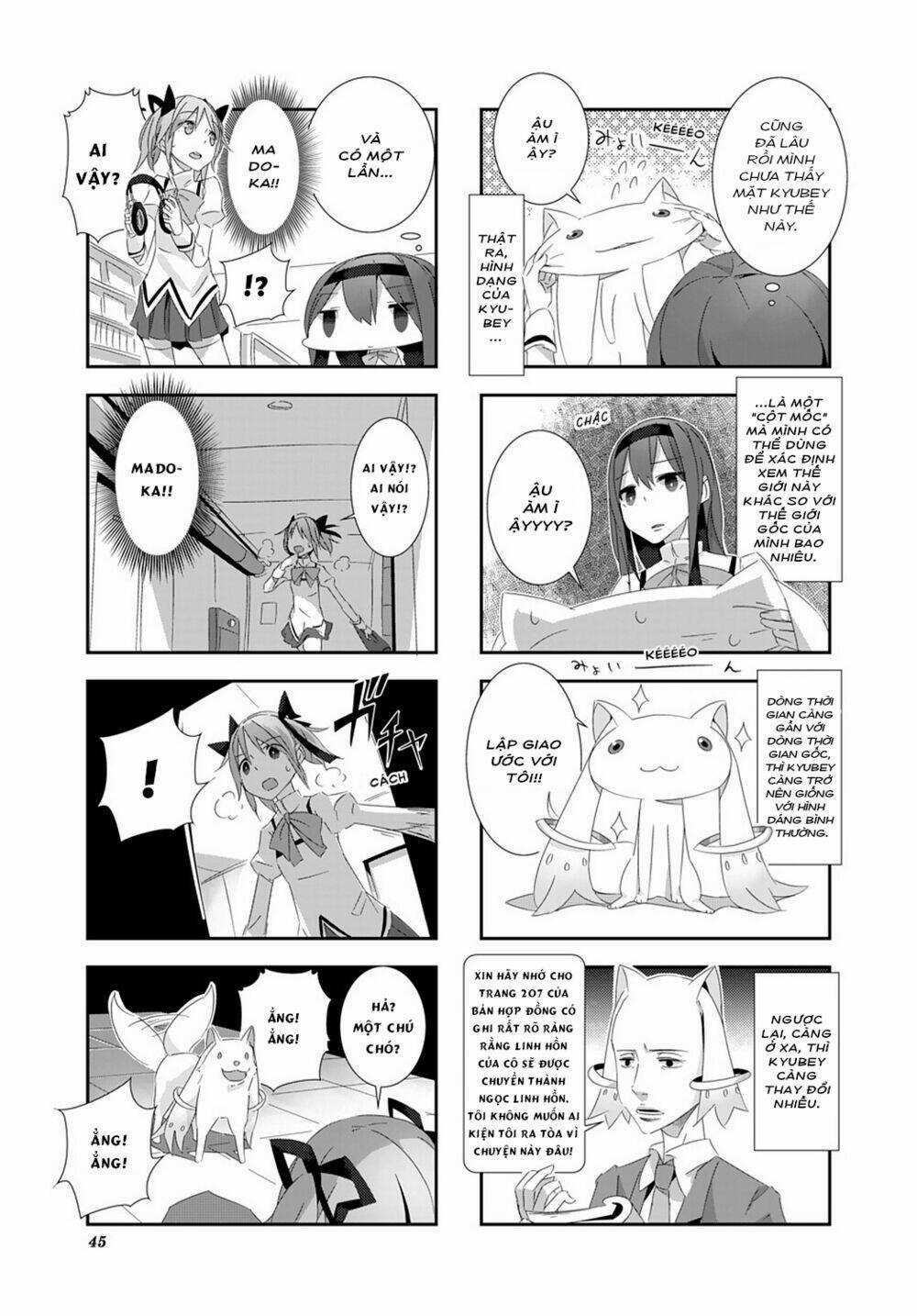 Puella Magi Homura☆Tamura ~Thế Giới Song Song Không Song Song Mãi Được~ Chapter 4 trang 4