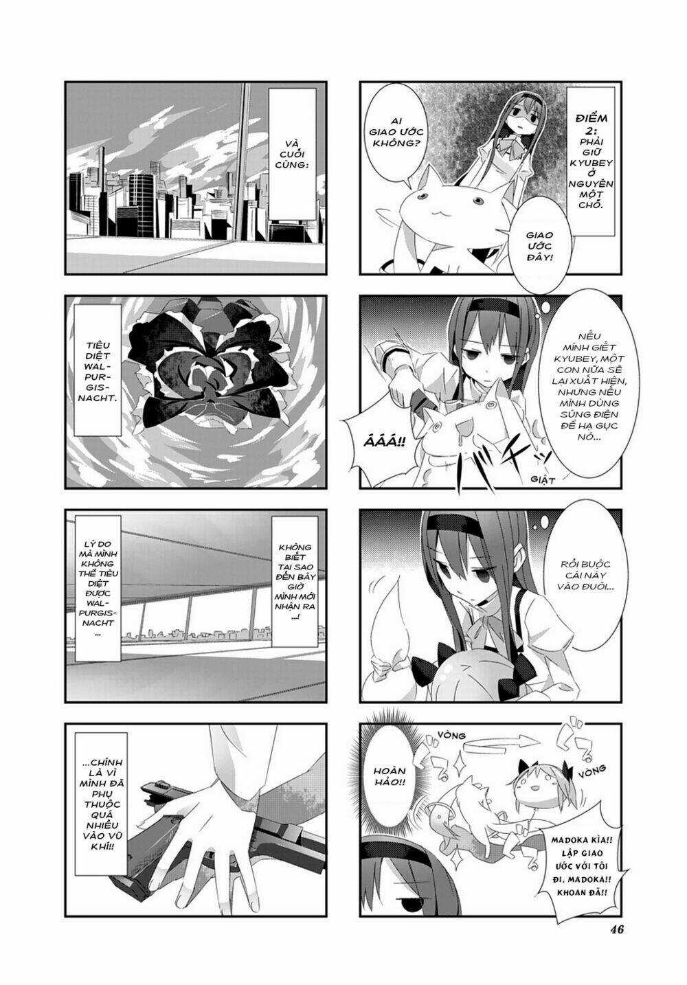 Puella Magi Homura☆Tamura ~Thế Giới Song Song Không Song Song Mãi Được~ Chapter 4 trang 5