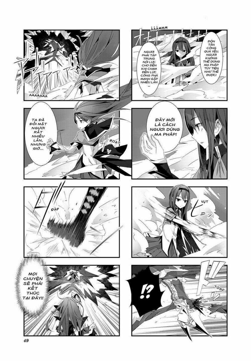 Puella Magi Homura☆Tamura ~Thế Giới Song Song Không Song Song Mãi Được~ Chapter 4 trang 8