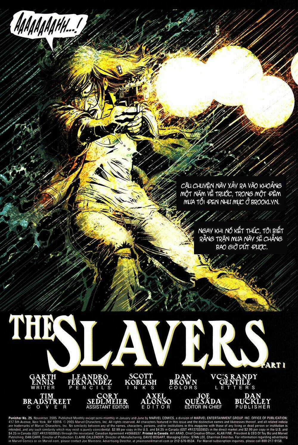 Punisher The Slavers Chapter 1 trang 2