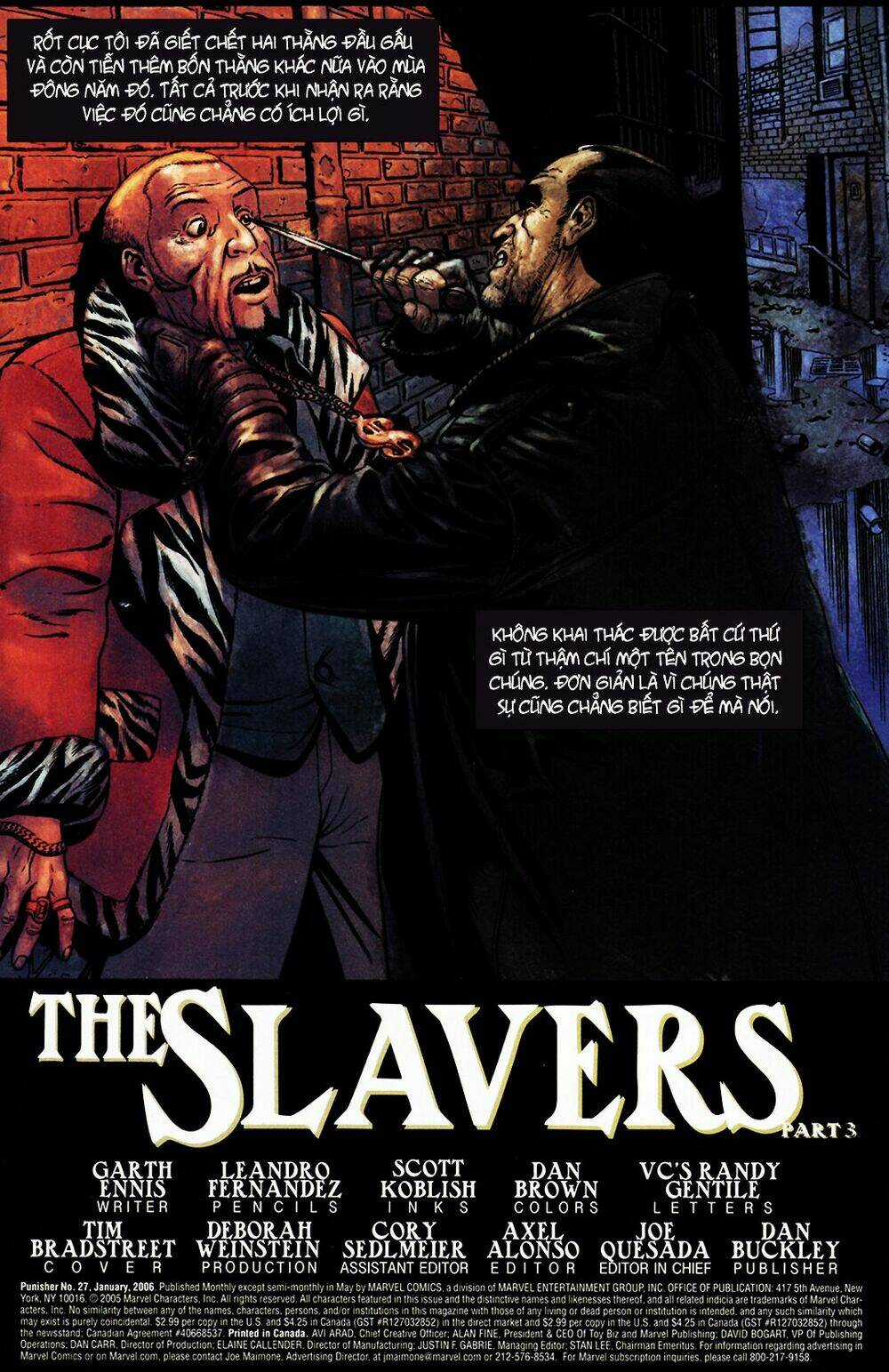Punisher The Slavers Chapter 3 trang 2