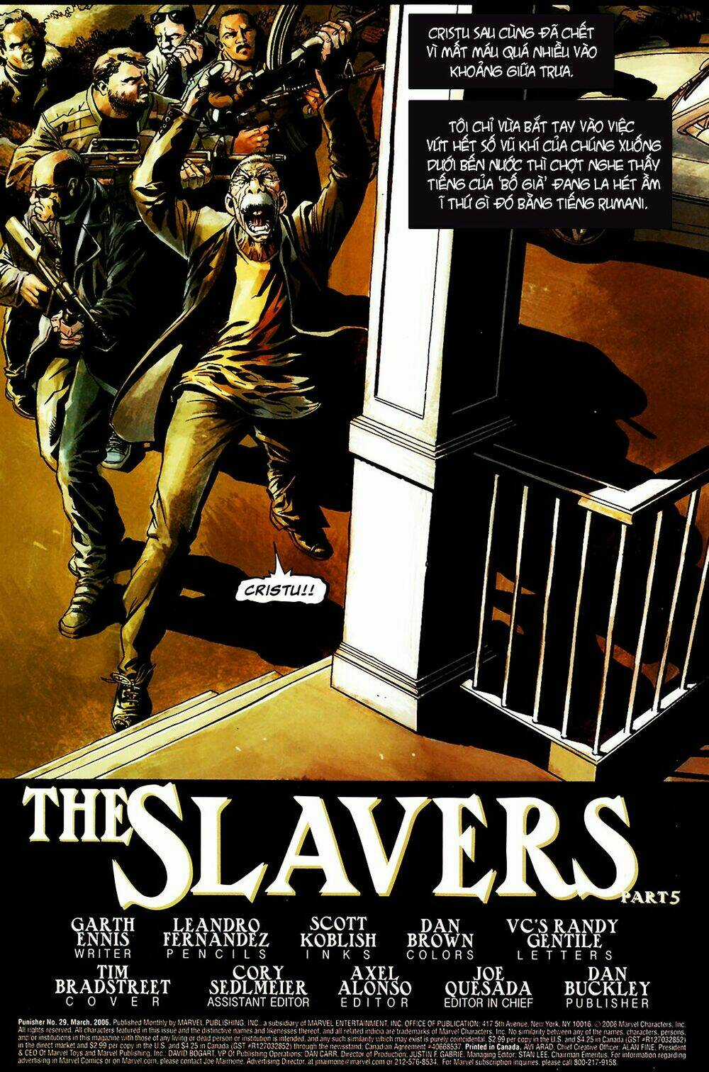 Punisher The Slavers Chapter 5 trang 2
