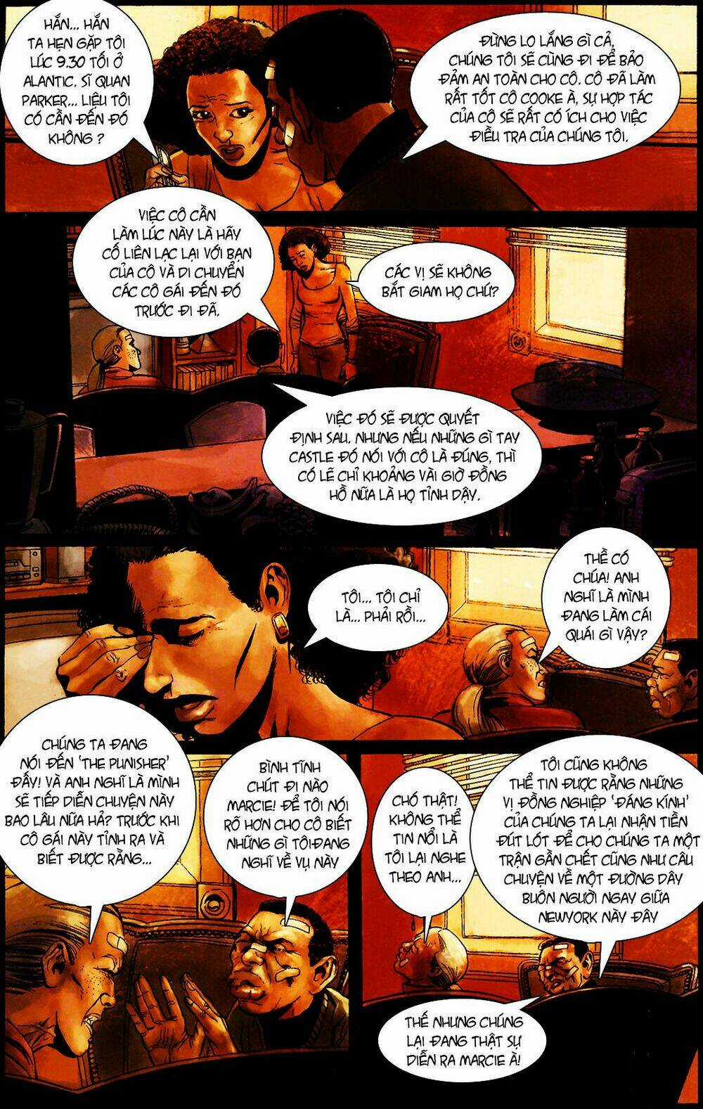Punisher The Slavers Chapter 5 trang 9
