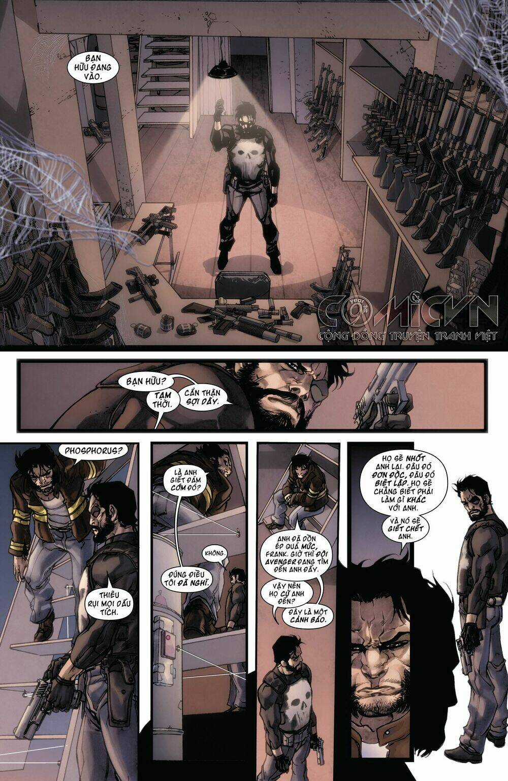 Punisher: Vào Vùng Chiến Sự | Enter The War Zone Chapter 1.2 trang 9