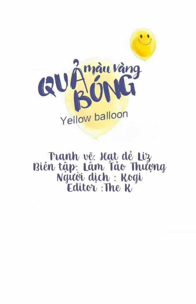 Quả Bóng Màu Vàng Chapter 15 trang 0