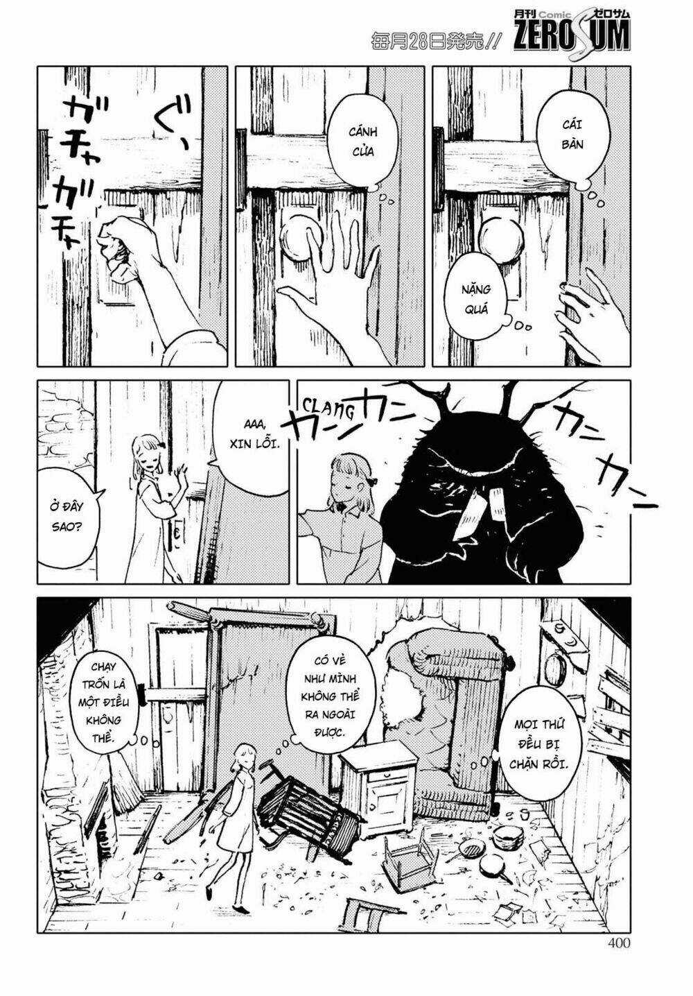 Quái Thú Và Cô Gái Mù Chapter 1 trang 11