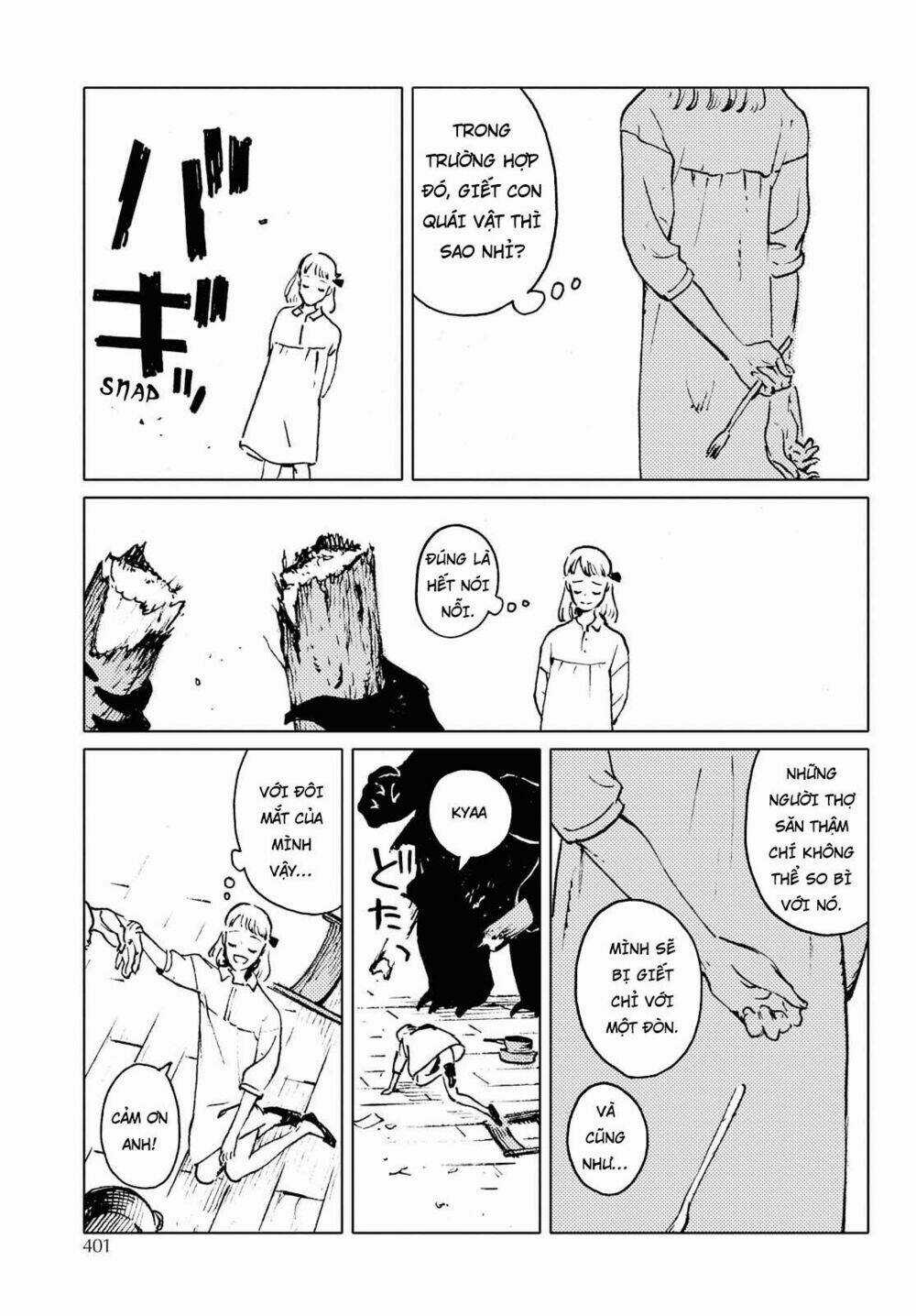 Quái Thú Và Cô Gái Mù Chapter 1 trang 12