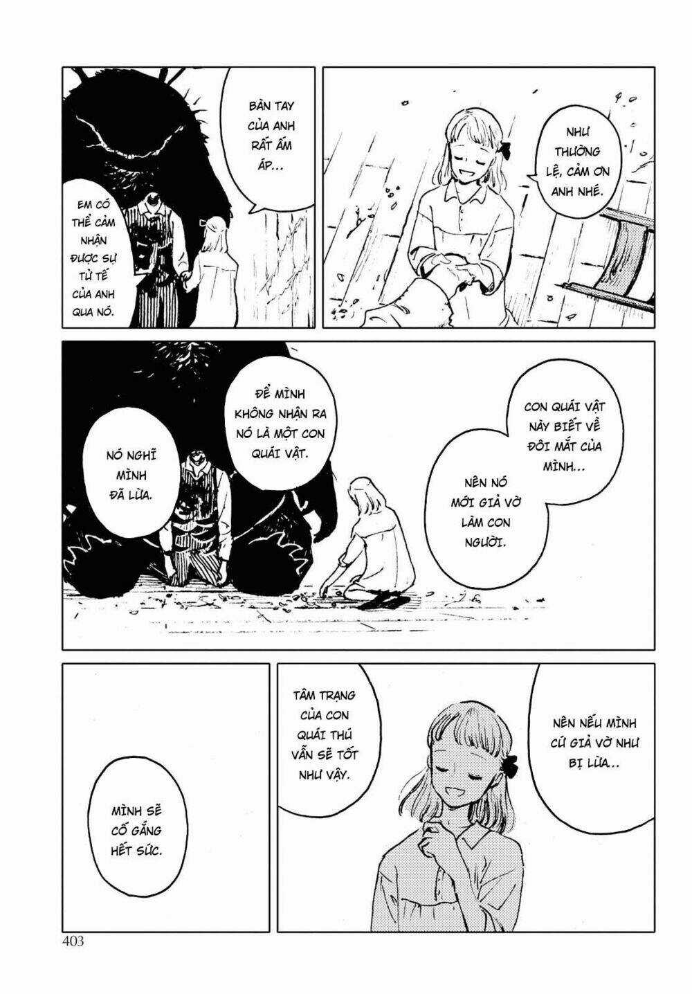 Quái Thú Và Cô Gái Mù Chapter 1 trang 14