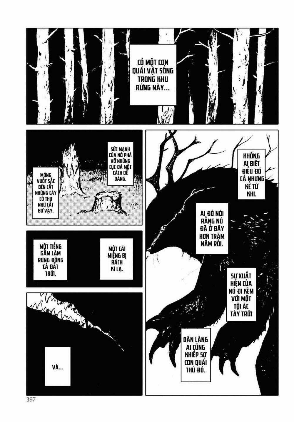 Quái Thú Và Cô Gái Mù Chapter 1 trang 8