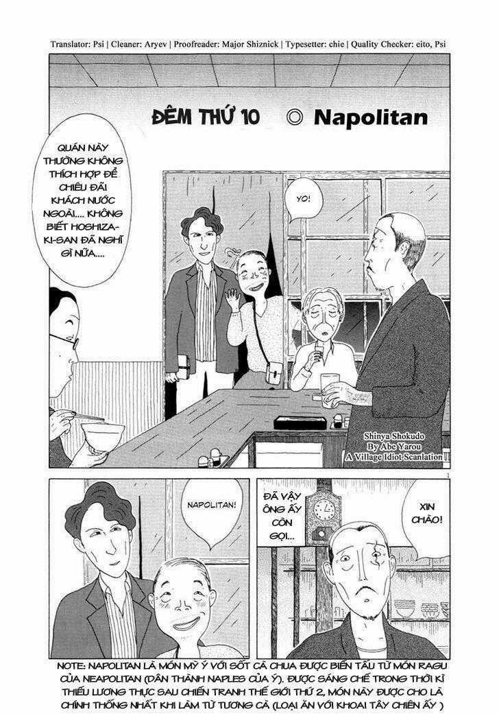 Quán Ăn Về Đêm Chapter 10 trang 1