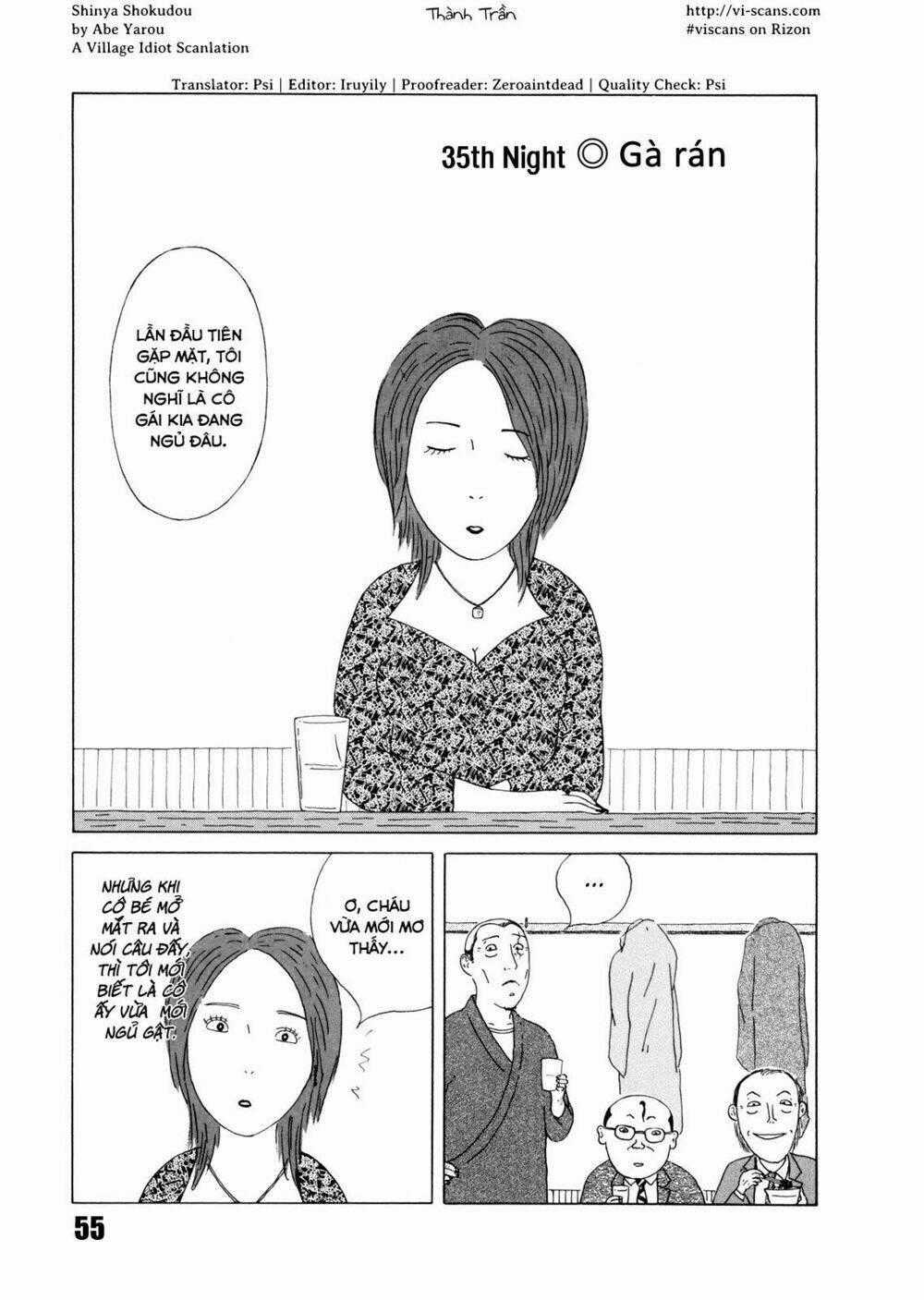 Quán Ăn Về Đêm Chapter 35 trang 0