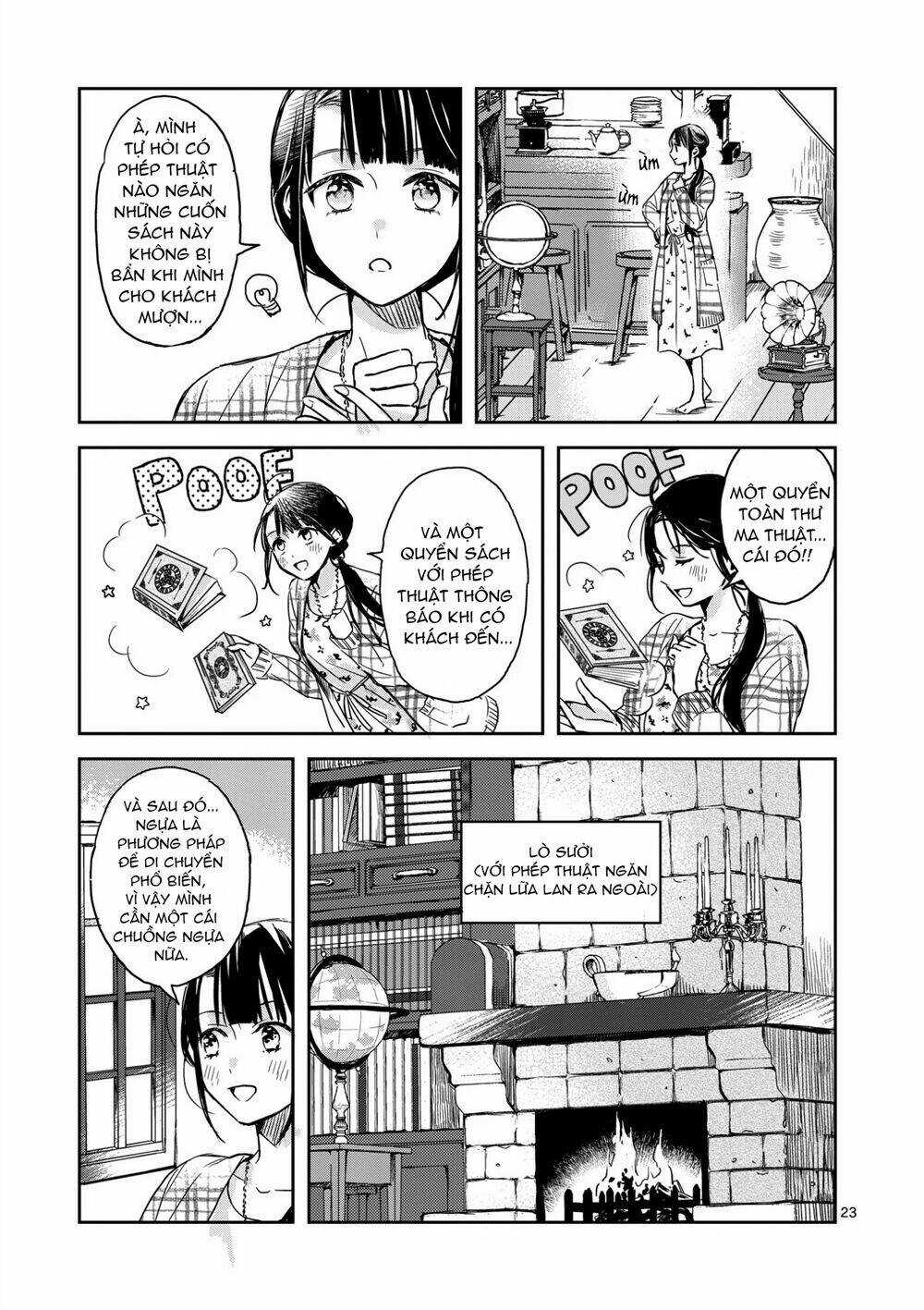 Quán Cà Phê Sách Của Vị Cứu Tinh Ở Một Thế Giới Khác Chapter 1 trang 22