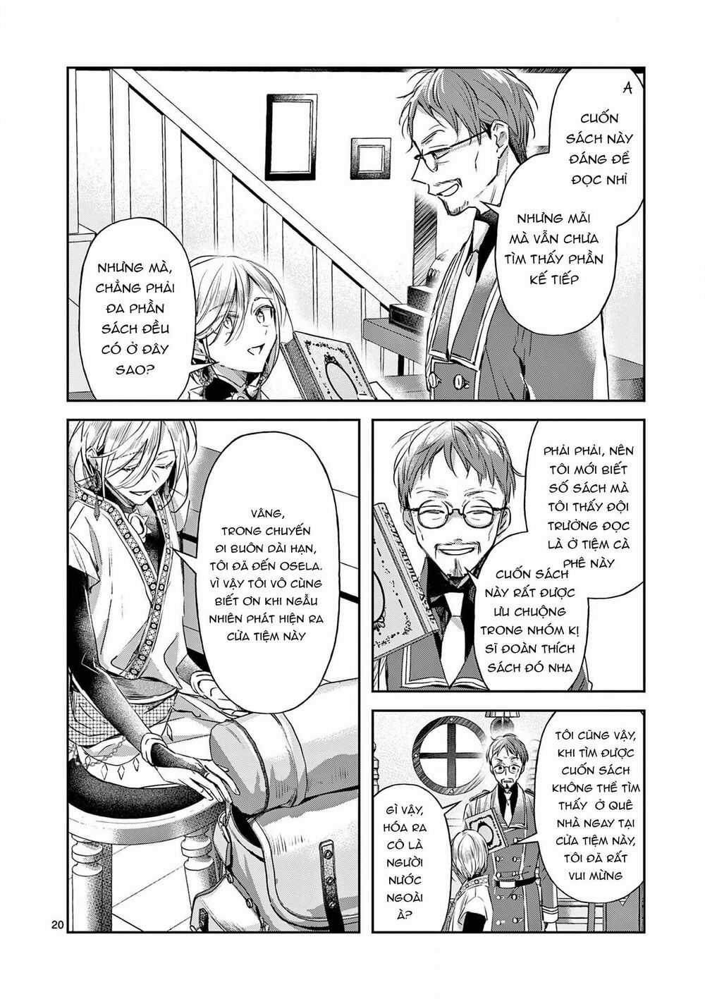 Quán Cà Phê Sách Của Vị Cứu Tinh Ở Một Thế Giới Khác Chapter 21 trang 21