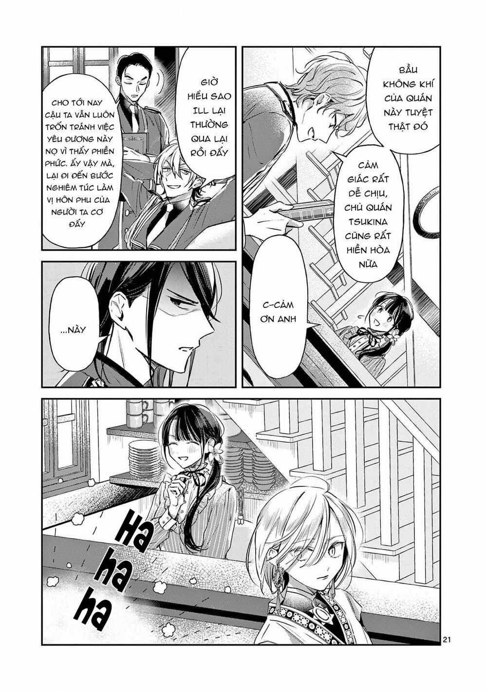 Quán Cà Phê Sách Của Vị Cứu Tinh Ở Một Thế Giới Khác Chapter 21 trang 22