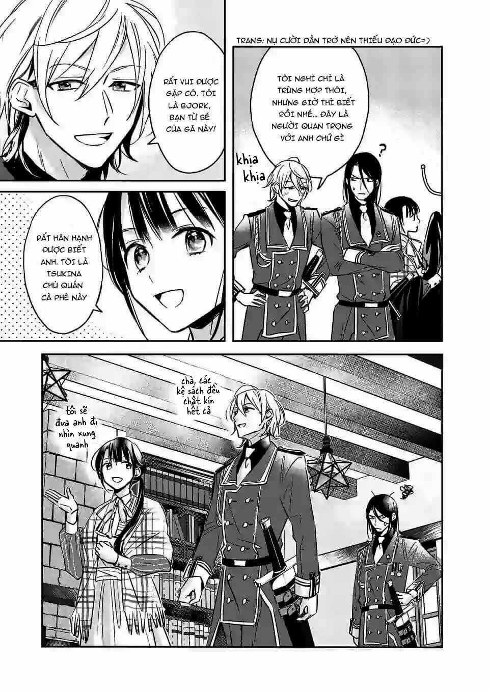 Quán Cà Phê Sách Của Vị Cứu Tinh Ở Một Thế Giới Khác Chapter 5 trang 11