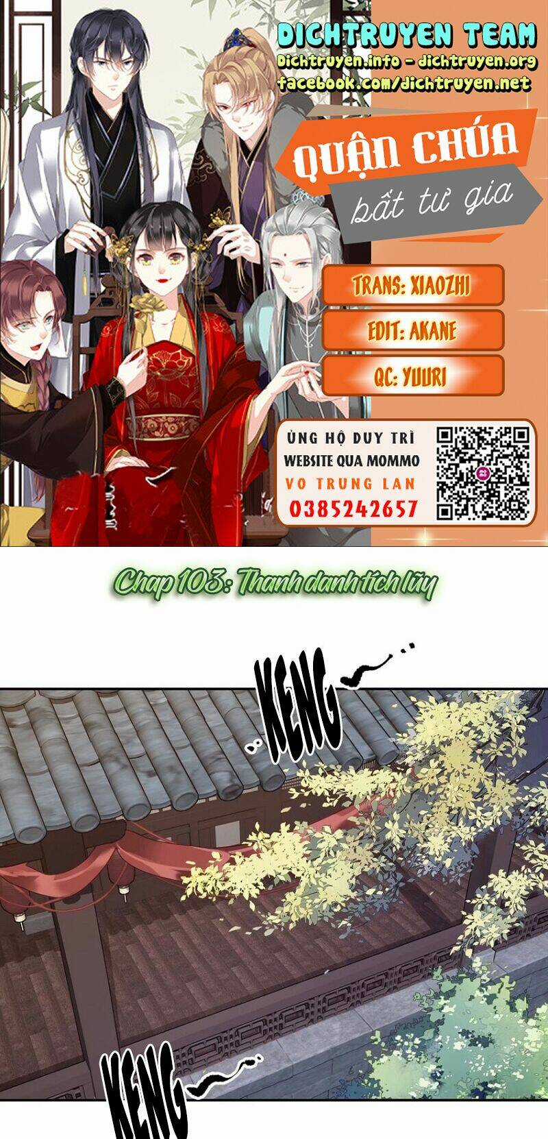 Quận Chúa Bất Tư Gia Chapter 103 trang 0