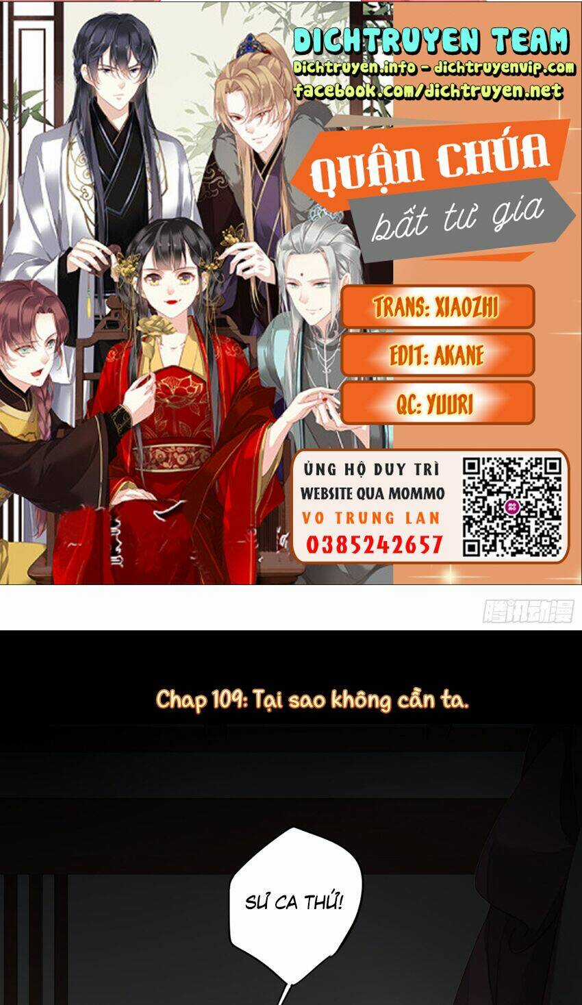 Quận Chúa Bất Tư Gia Chapter 109 trang 1