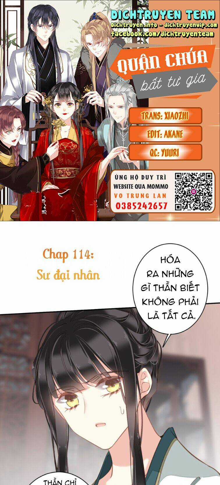 Quận Chúa Bất Tư Gia Chapter 114 trang 0