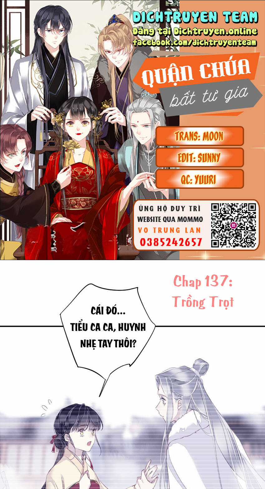 Quận Chúa Bất Tư Gia Chapter 137 trang 0