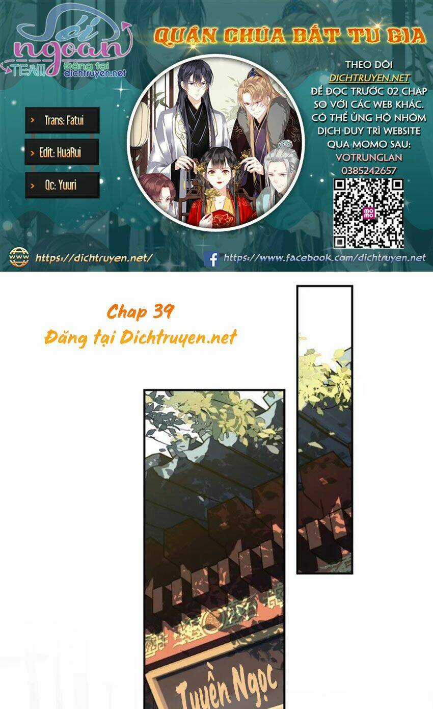 Quận Chúa Bất Tư Gia Chapter 39 trang 0