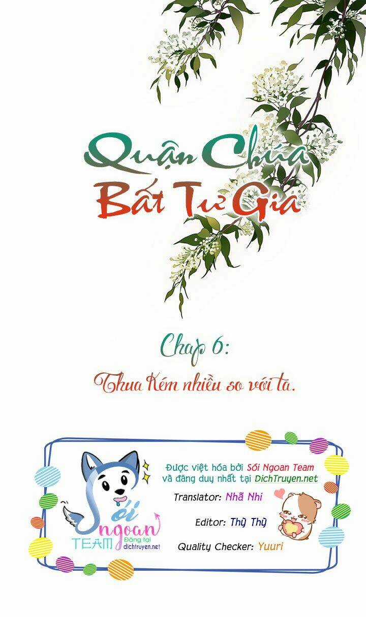 Quận Chúa Bất Tư Gia Chapter 6 trang 0