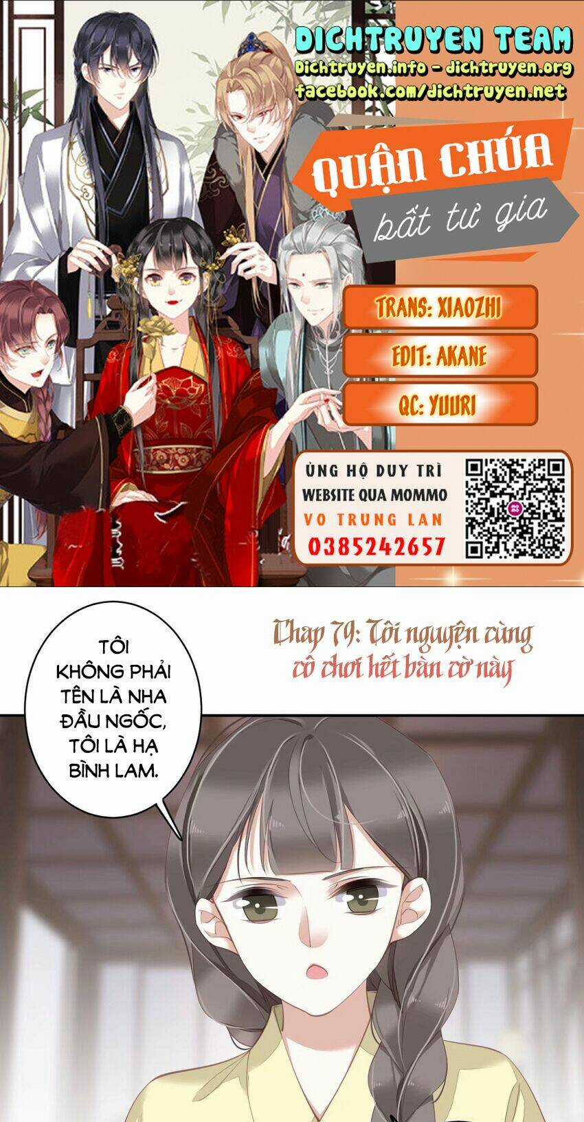 Quận Chúa Bất Tư Gia Chapter 79 trang 0