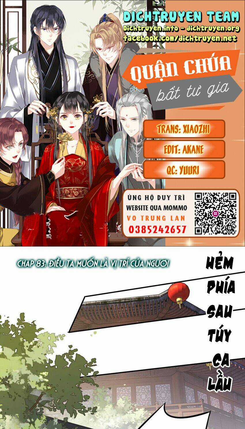Quận Chúa Bất Tư Gia Chapter 83 trang 0