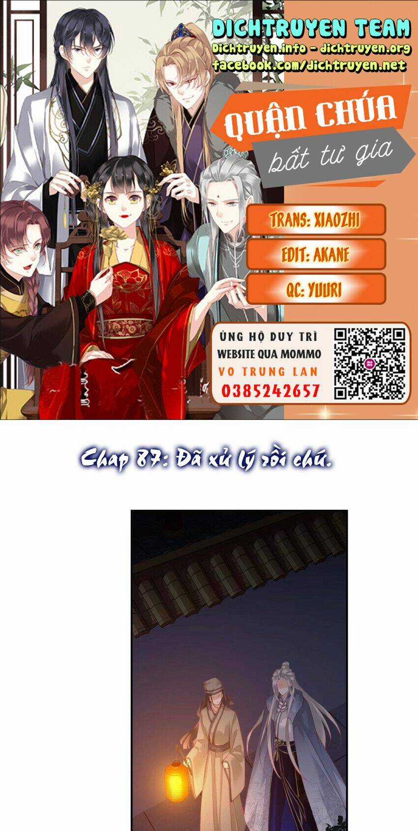Quận Chúa Bất Tư Gia Chapter 87 trang 0
