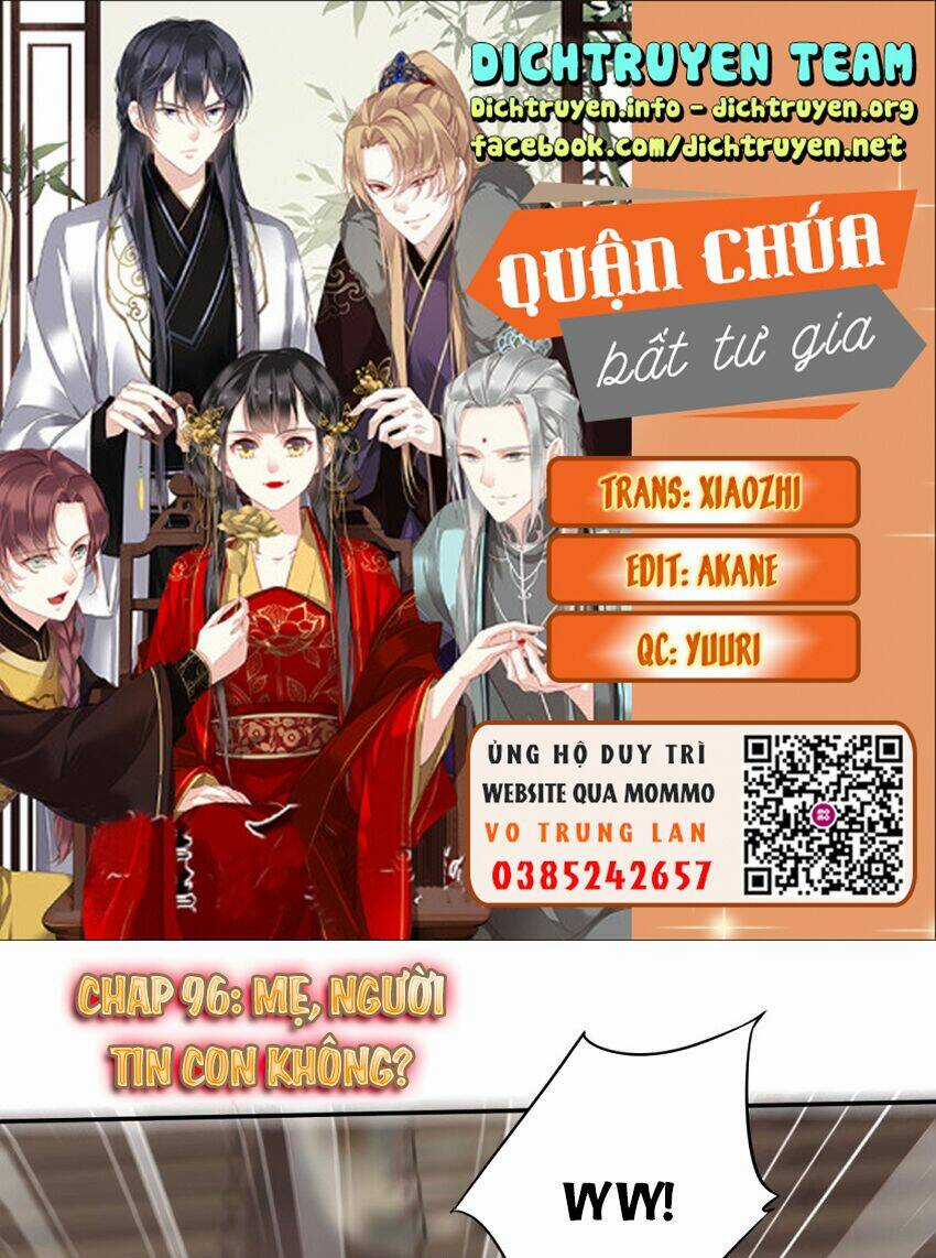 Quận Chúa Bất Tư Gia Chapter 96 trang 0