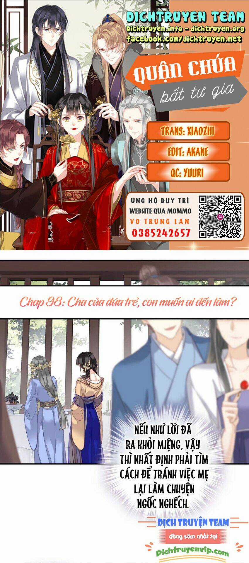 Quận Chúa Bất Tư Gia Chapter 98 trang 0