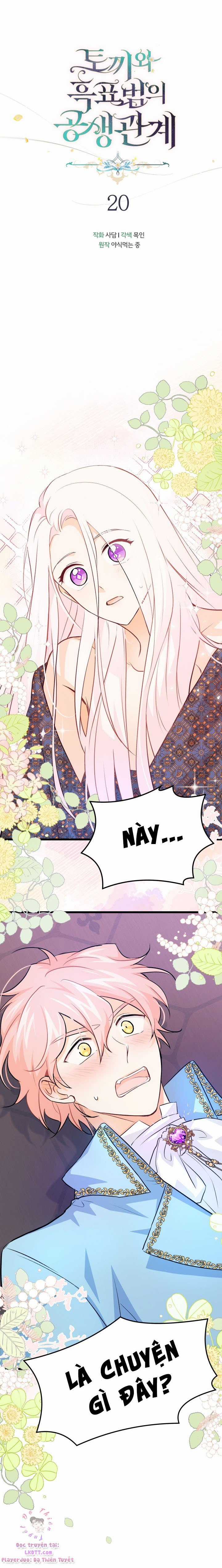 Quan Hệ Cộng Sinh Giữa Hắc Báo Và Bạch Thỏ Chapter 20 trang 9