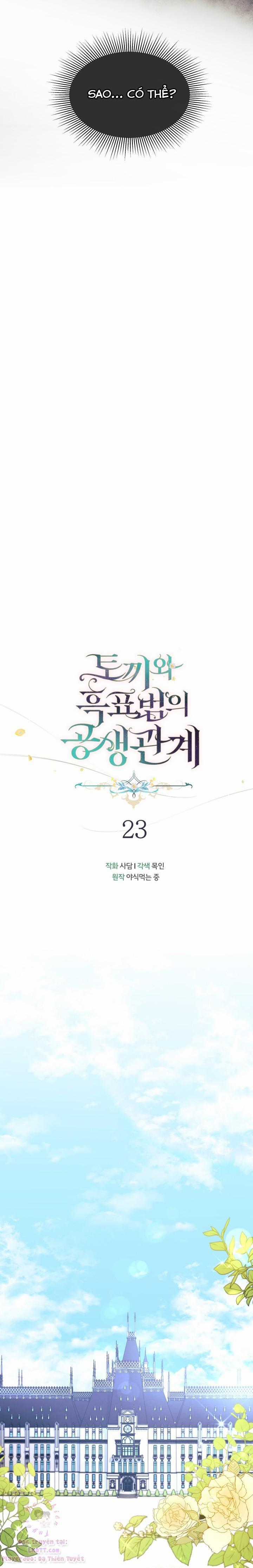 Quan Hệ Cộng Sinh Giữa Hắc Báo Và Bạch Thỏ Chapter 23 trang 11