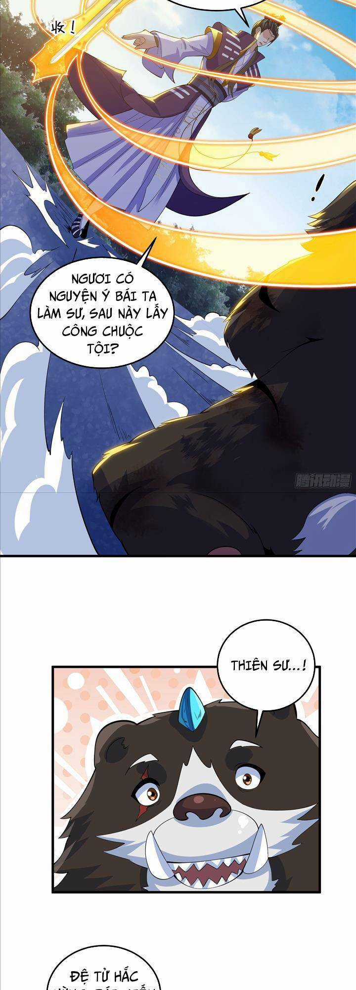 Quốc Thuật? Bần Đạo Không Biết!Bần Đạo Chỉ Biết Lôi Pháp Chương 10 trang 11