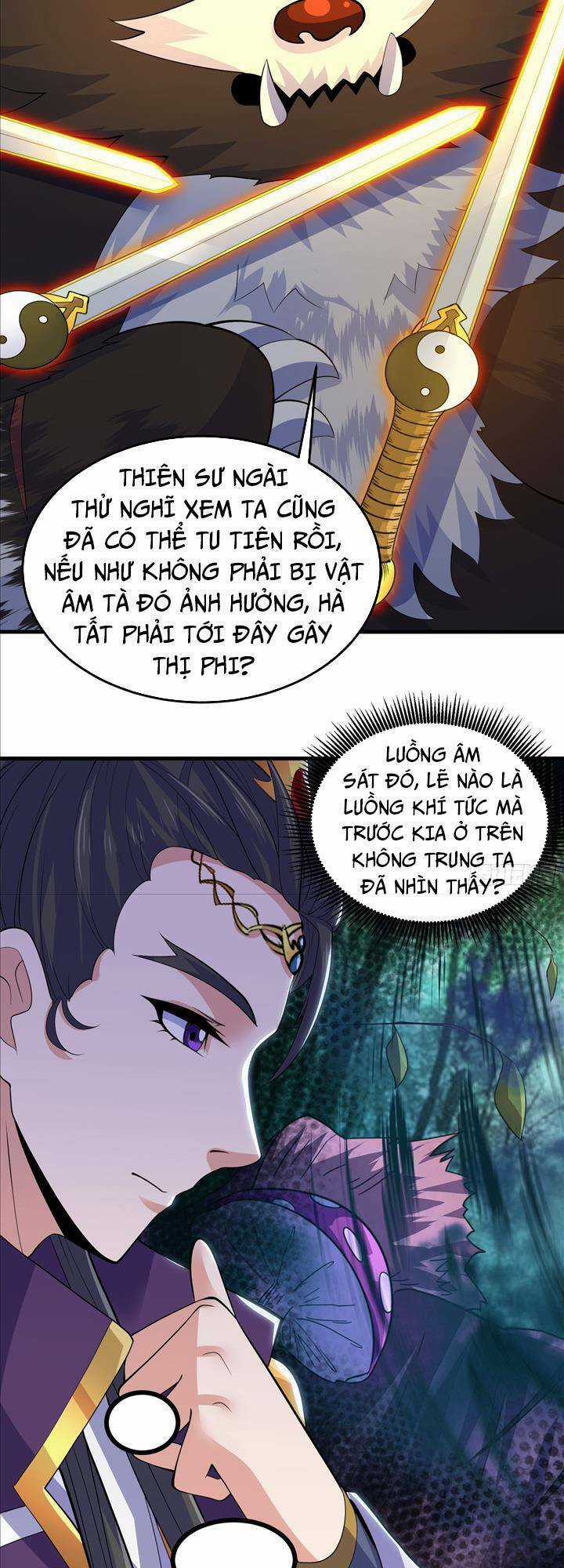 Quốc Thuật? Bần Đạo Không Biết!Bần Đạo Chỉ Biết Lôi Pháp Chương 10 trang 9