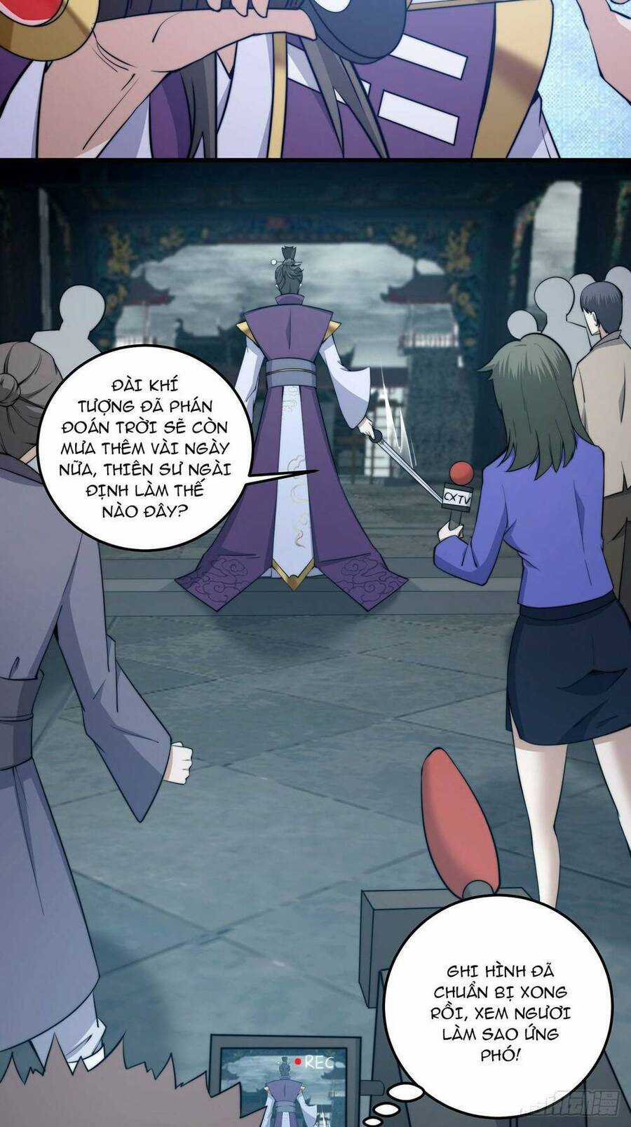 Quốc Thuật? Bần Đạo Không Biết!Bần Đạo Chỉ Biết Lôi Pháp Chương 2 trang 37