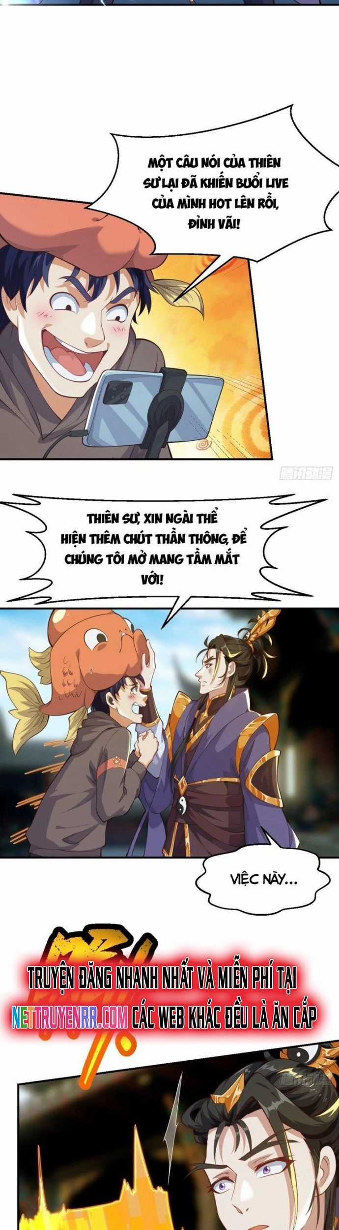 Quốc Thuật? Bần Đạo Không Biết!Bần Đạo Chỉ Biết Lôi Pháp Chương 29 trang 10