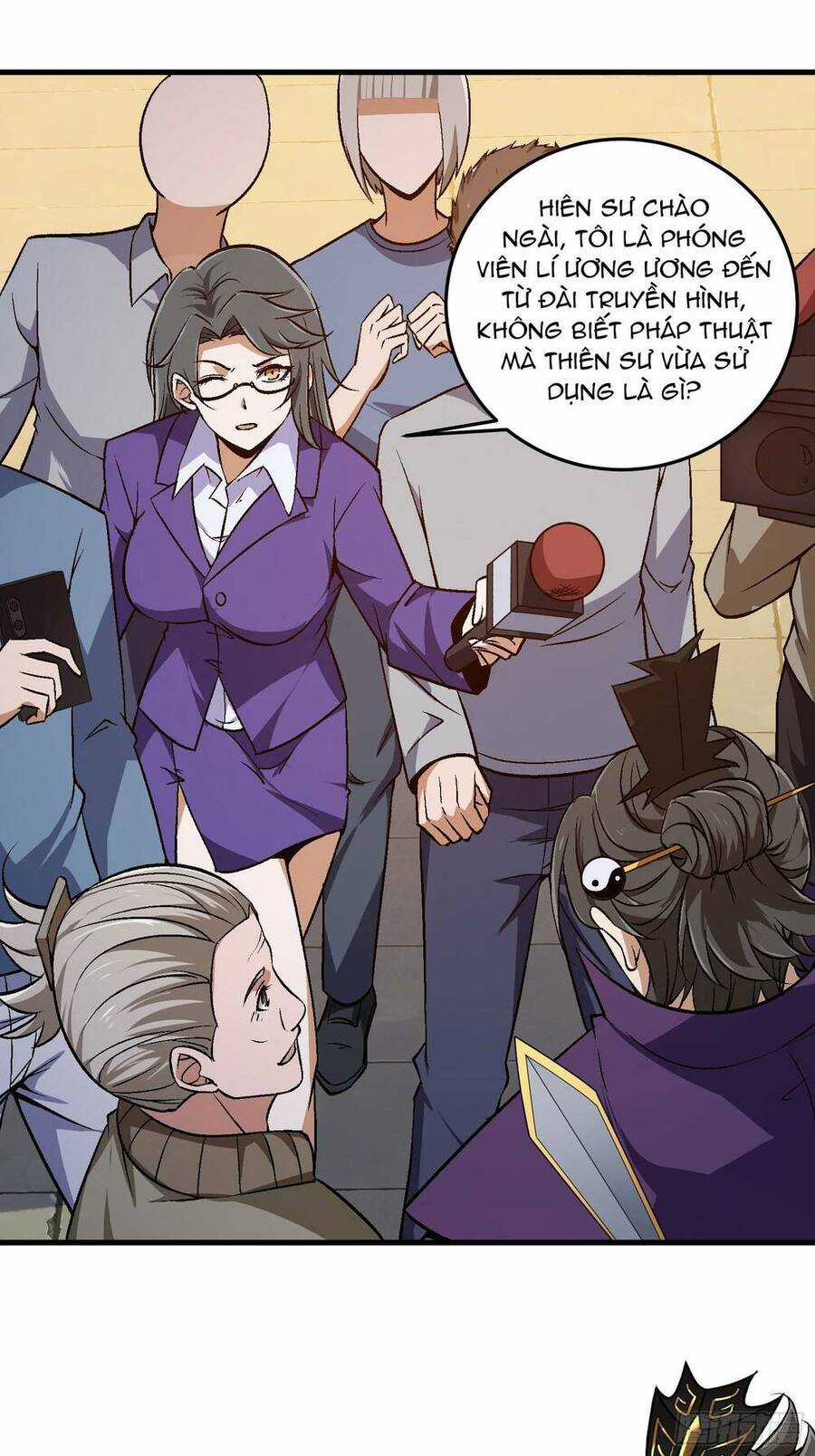 Quốc Thuật? Bần Đạo Không Biết!Bần Đạo Chỉ Biết Lôi Pháp Chương 3 trang 15