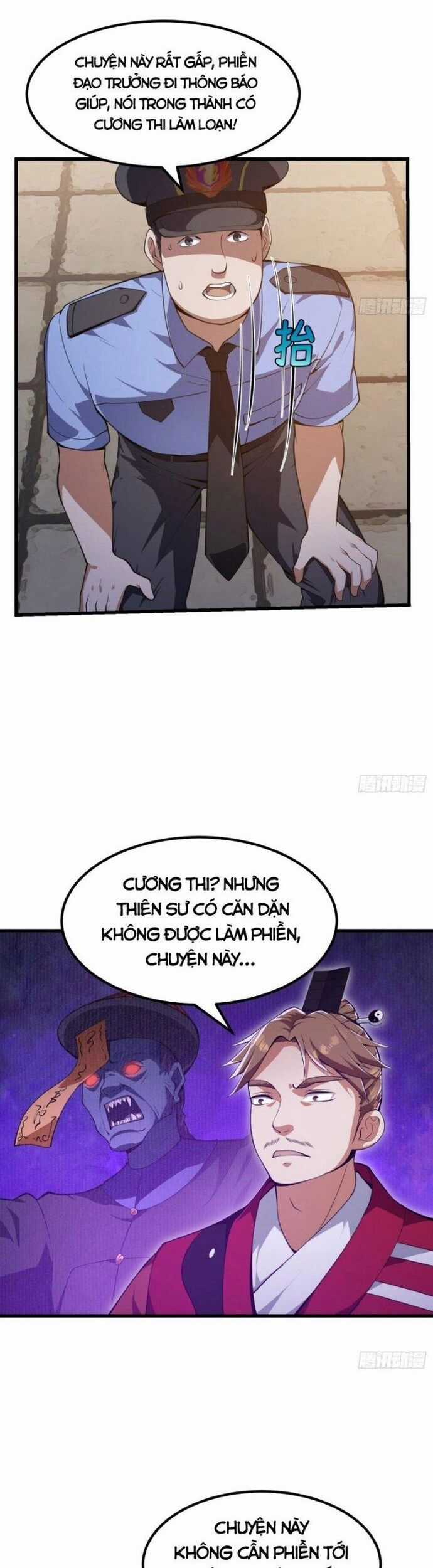 Quốc Thuật? Bần Đạo Không Biết!Bần Đạo Chỉ Biết Lôi Pháp Chương 33 trang 5