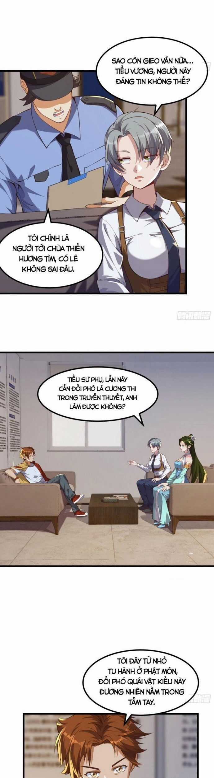 Quốc Thuật? Bần Đạo Không Biết!Bần Đạo Chỉ Biết Lôi Pháp Chương 34 trang 2