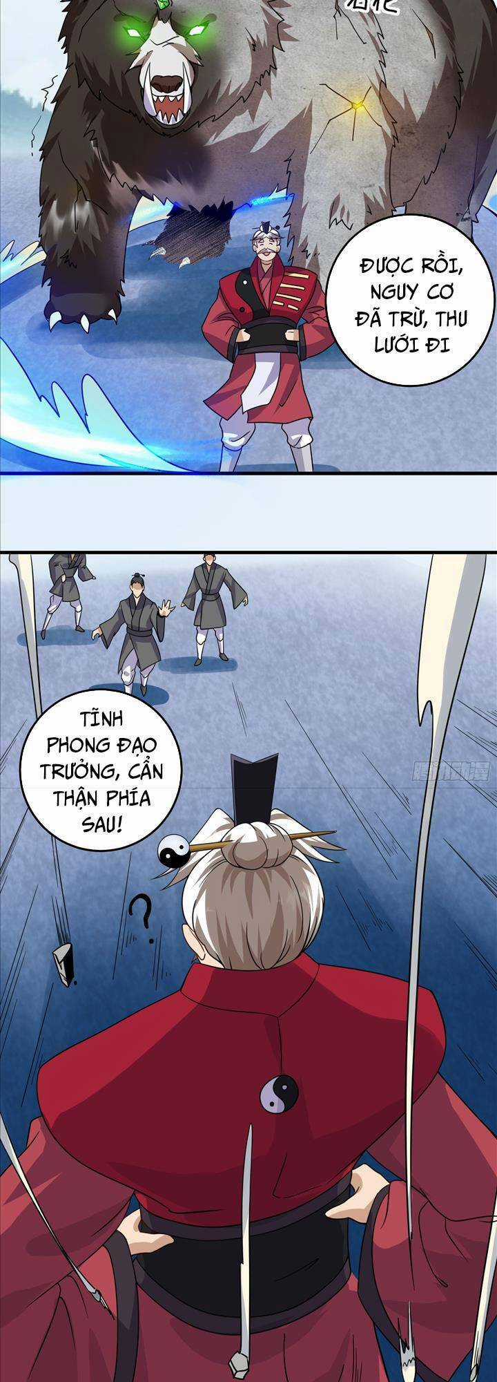 Quốc Thuật? Bần Đạo Không Biết!Bần Đạo Chỉ Biết Lôi Pháp Chương 8 trang 9