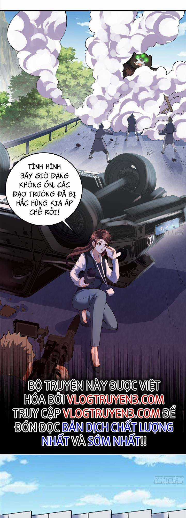 Quốc Thuật? Bần Đạo Không Biết!Bần Đạo Chỉ Biết Lôi Pháp Chương 9 trang 12