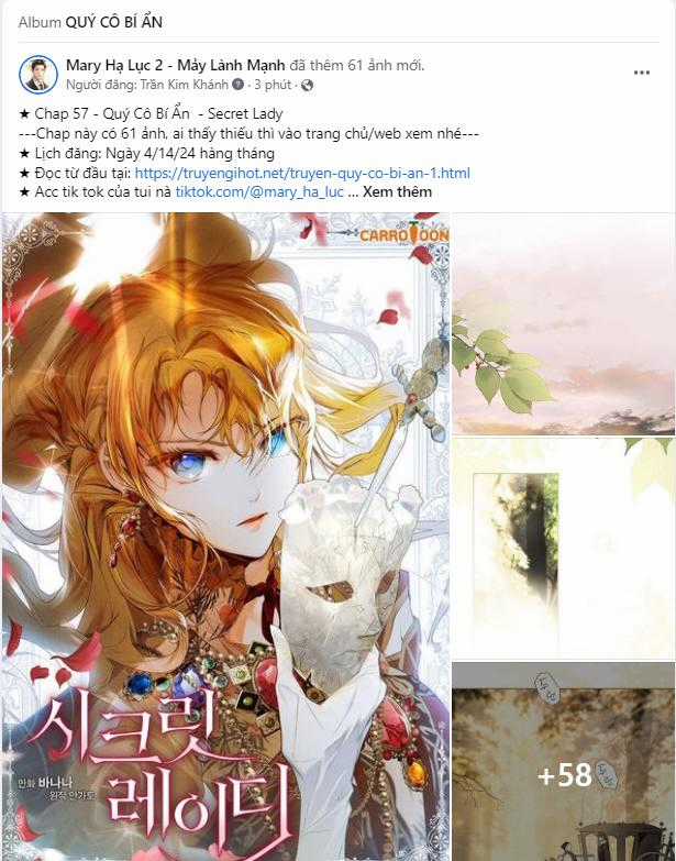 Quý Cô Bí Ẩn - Secret Lady Chapter 57 trang 0