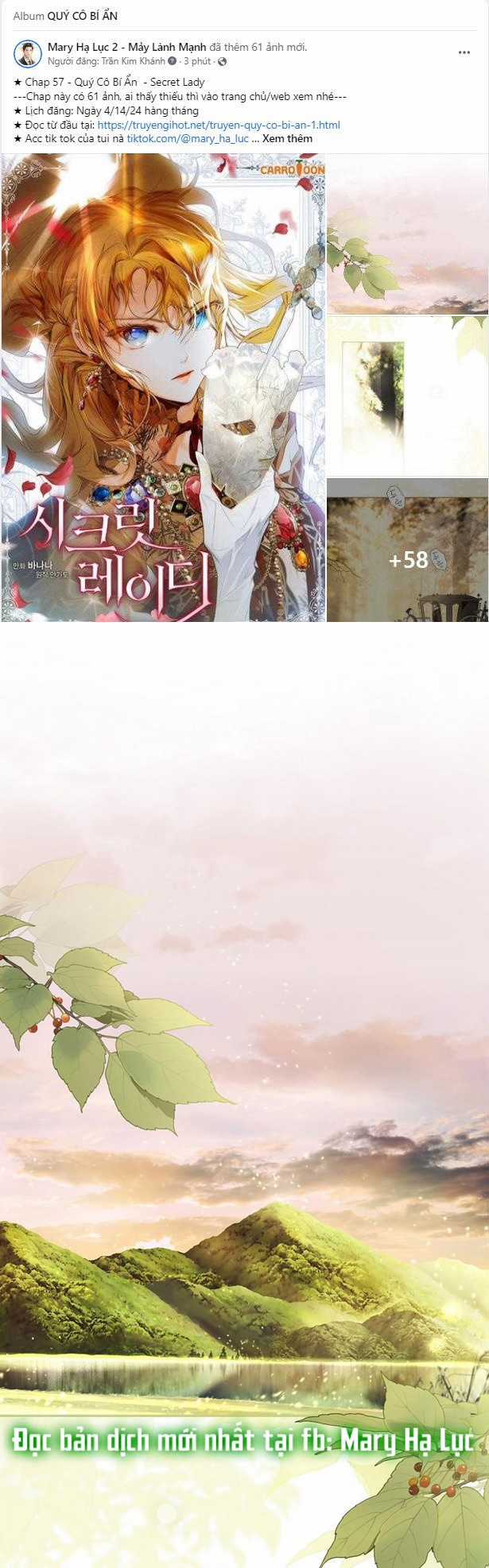 Quý Cô Bí Ẩn - Secret Lady Chapter 57 trang 1