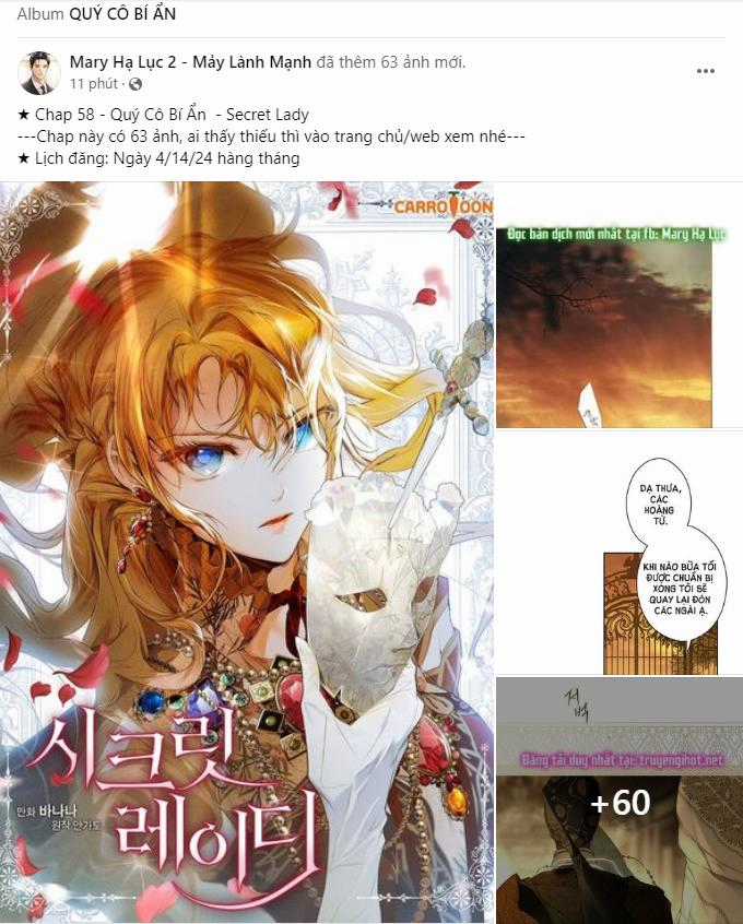 Quý Cô Bí Ẩn - Secret Lady Chapter 58 trang 0
