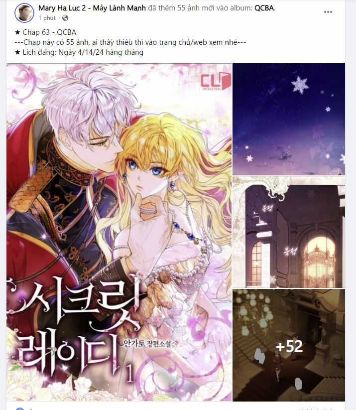 Quý Cô Bí Ẩn - Secret Lady Chapter 63.1 trang 0