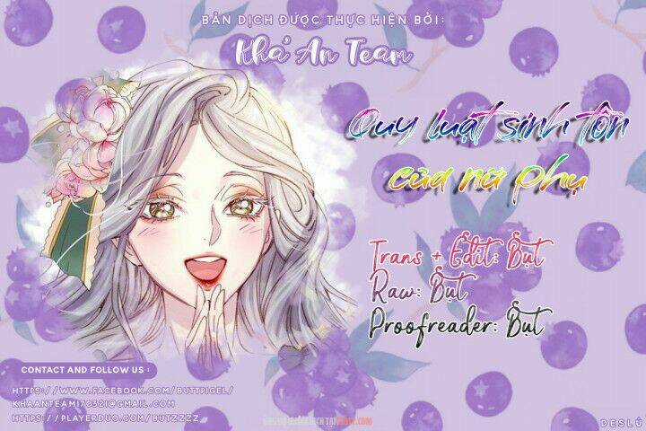 Quy Luật Sinh Tồn Của Nữ Phụ Chapter 33 trang 0