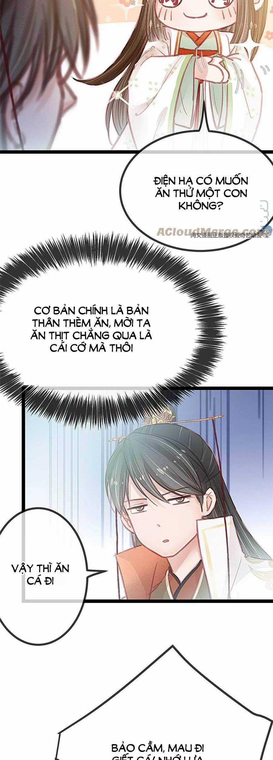 Quý Phi Muốn Trở Thành Con Cá Mặn Mòi Chapter 28 trang 33