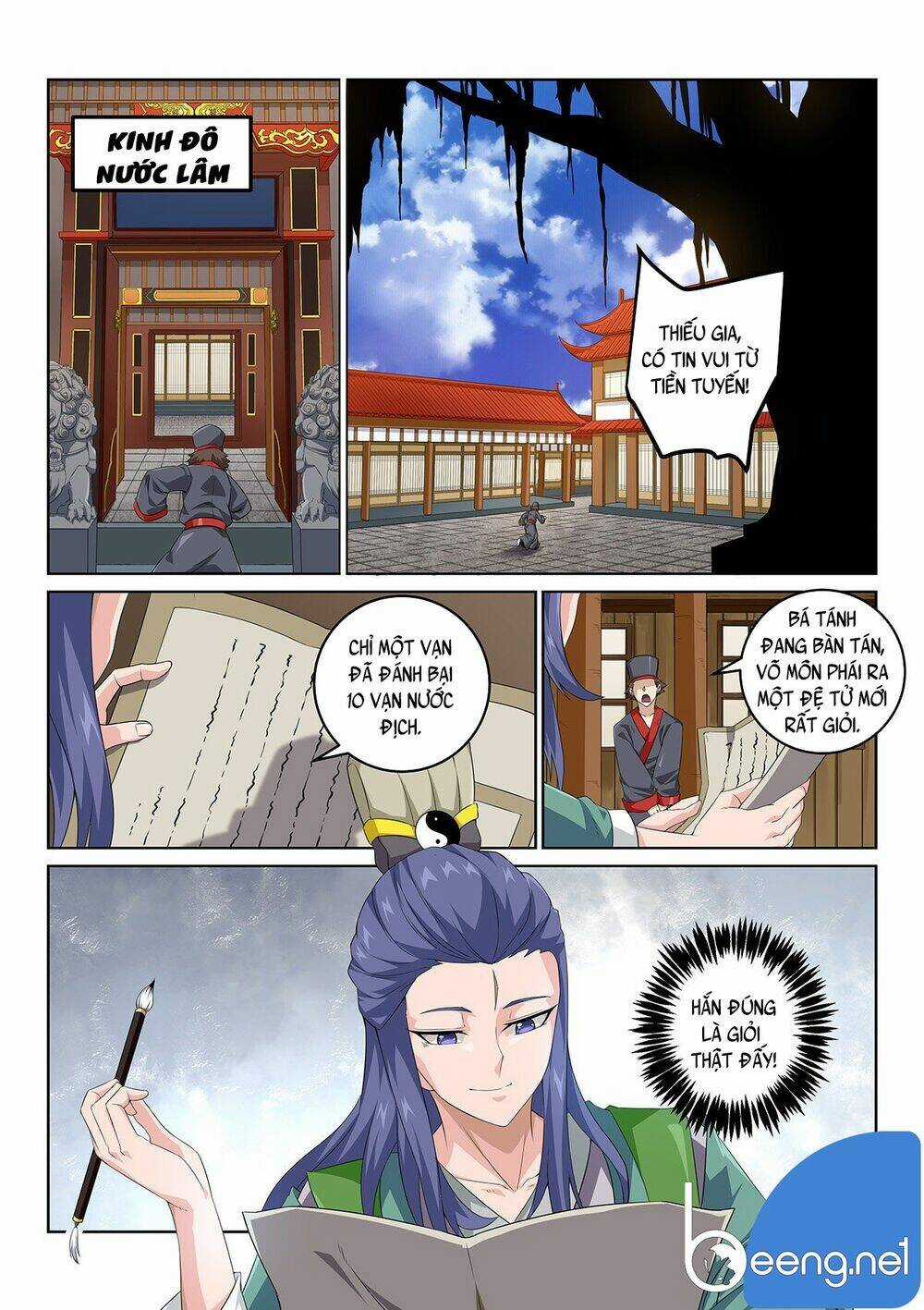 Quyền Bá Thiên Hạ Hựu Tam Đỉnh Chapter 1 trang 13