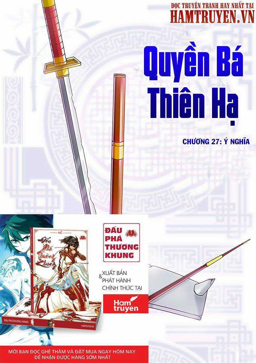 Quyền Bá Thiên Hạ Chapter 27 trang 1
