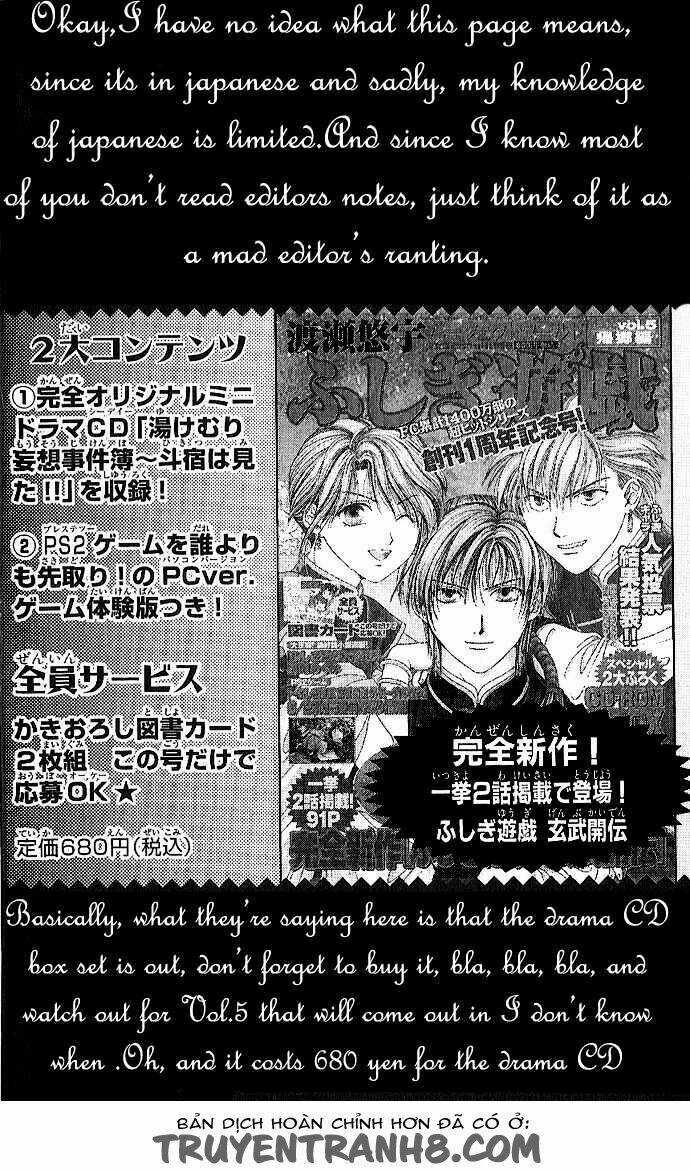 Quyển Sách Kỳ Bí - Fushigi Yuugi Chapter 12 trang 48